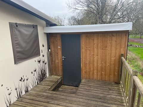 TENTE 5 personnes - Tente Nomade avec bloc sanitaire sans clim