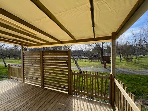 MOBILHOME 4 personnes - Cabane 4 pers clim 2025 2 ch