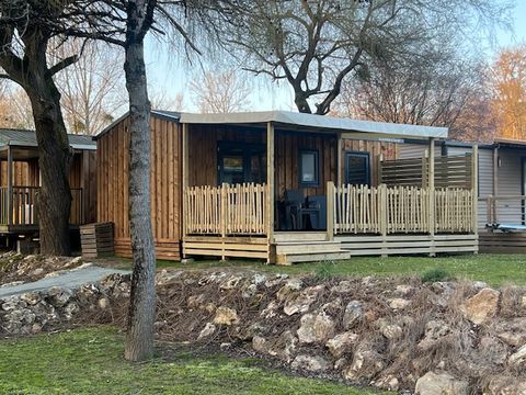 MOBILHOME 4 personnes - Cabane 4 pers clim 2025 2 ch