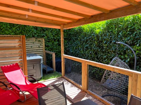 MOBILHOME 4 personnes - Mobil-home PREMIUM "SPA" 4 pers clim 2 ch