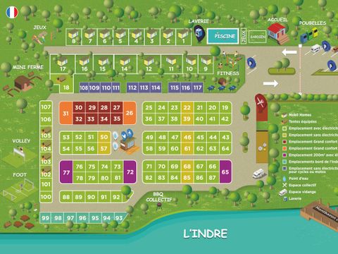 Camping Vallée de L'Indre - Camping Indre-et-Loire - Image N°46