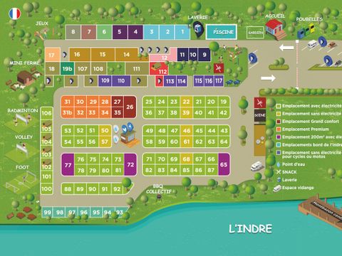 Camping Vallée de L'Indre - Camping Indre-et-Loire - Image N°6