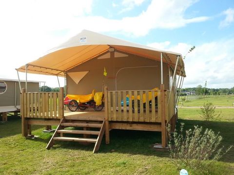 BUNGALOW TOILÉ 5 personnes - Standard 20m² (2 chambres) - sans sanitaires