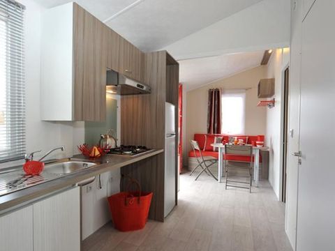 MOBILHOME 4 personnes - Standard 30m² (2 chambres) - adapté pour personnes à mobilité réduite