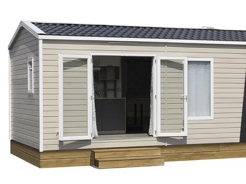 MOBILHOME 4 personnes - Confort 30m² (2 chambres) - terrasse semi couverte
