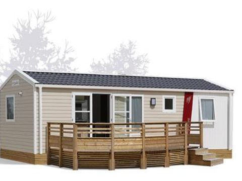 MOBILHOME 6 personnes - Confort 34m² (3 chambres) - Terrasse couverte