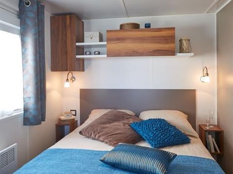 MOBILHOME 6 personnes - Premium 39m² (3 chambres) - 2 salles de bain - terrasse couverte