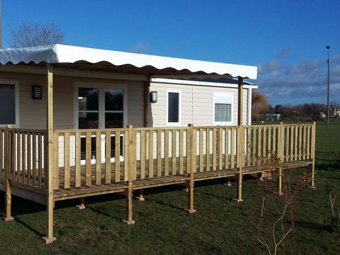 MOBILHOME 6 personnes - Premium 39m² (3 chambres) - 2 salles de bain - terrasse couverte