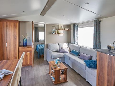 MOBILHOME 6 personnes - Premium 39m² (3 chambres) - 2 salles de bain - terrasse couverte