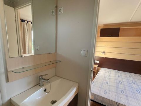 MOBILHOME 6 personnes - Mobil Home Premium 41m2 (3ch-6pers) + 2 salles de bains + clim 