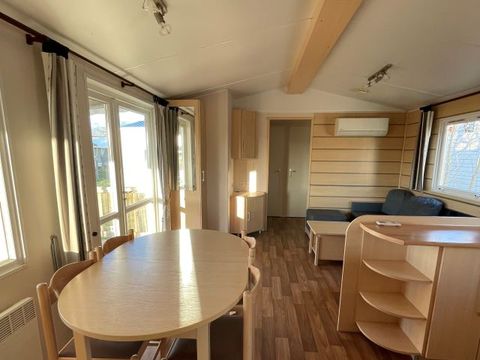 MOBILHOME 6 personnes - Mobil Home Premium 41m2 (3ch-6pers) + 2 salles de bains + clim 