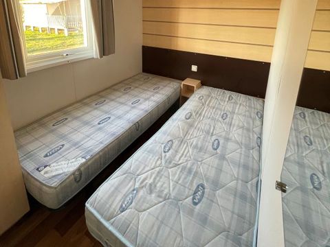 MOBILHOME 6 personnes - Mobil Home Premium 41m2 (3ch-6pers) + 2 salles de bains + clim 