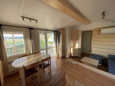 MOBILHOME 6 personnes - Mobil Home Premium 41m2 (3ch-6pers) + 2 salles de bains + clim 