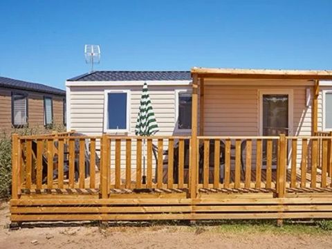 MOBILHOME 6 personnes -  Comfort XL | 3 Ch. | 6 Pers. | Terrasse| Clim. | TV