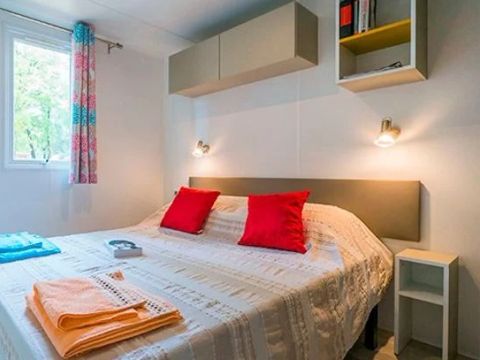 MOBILHOME 6 personnes -  Comfort XL | 3 Ch. | 6 Pers. | Terrasse| Clim. | TV