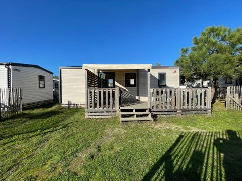 MOBILHOME 6 personnes - Comfort | 3 Ch. | 6 Pers. | Terrasse surélevée | Clim.