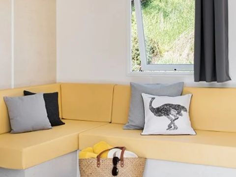 MOBILHOME 6 personnes - | Premium Exclusive | 3 Ch. | 6 Pers. | Terrasse surélevée | Clim. | TV