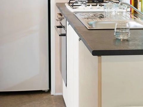 MOBILHOME 6 personnes - | Premium Exclusive | 3 Ch. | 6 Pers. | Terrasse surélevée | Clim. | TV