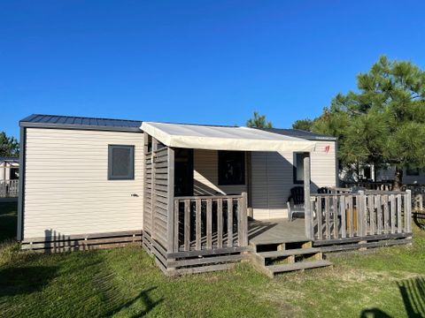 MOBILHOME 4 personnes - Comfort | 2 Ch. | 4 Pers. | Terrasse surélevée | Clim.