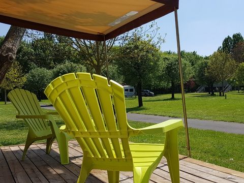 BUNGALOW TOILÉ 5 personnes - SIRIUS - sans sanitaires 20 m²