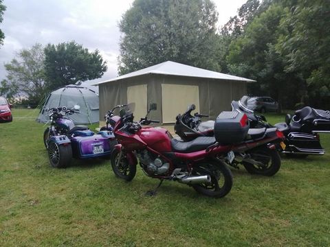BUNGALOW TOILÉ 4 personnes - BUNGALOW TOILÉ SIMPLY - sans sanitaires 20 m²