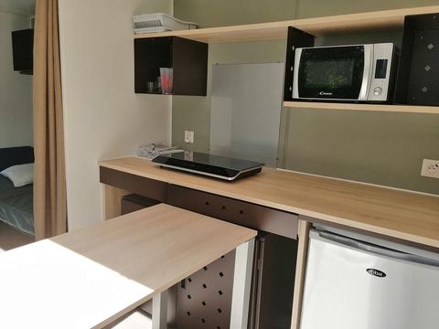 BUNGALOW TOILÉ 4 personnes - MOBILODGE - sans Sanitaires 15 m²