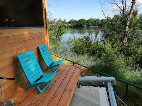 HÉBERGEMENT INSOLITE 4 personnes - BATHÔ CATAMARAN CABANÉ 11 m²
