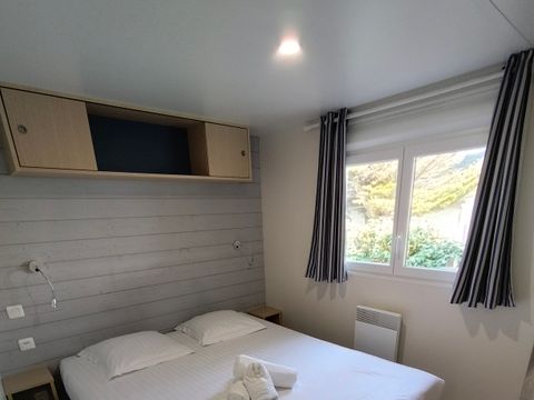 MOBILHOME 4 personnes - Mobilhome 2 chambres - vue exceptionnelle sur mer - 2eme et 3eme rang