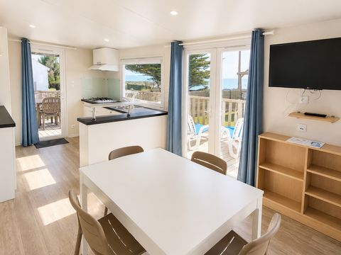 Mobilhome 4 personnes - Mobilhome 2 chambres - vue sur mer - 3eme et 4eme rang