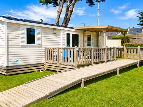 Mobilhome 4 personnes - Mobilhome 2 chambres PMR (personnes à mobilité réduite)