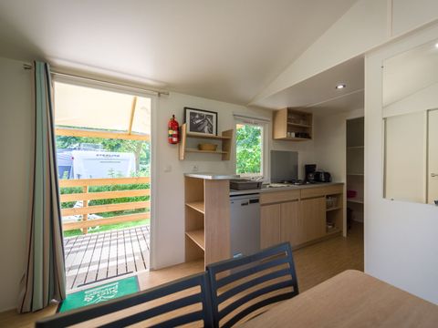 Mobilhome 6 personnes - Cottage Privilège - 2 chambres - TV - Lave-vaisselle