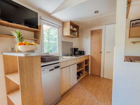 Mobilhome 6 personnes - Cottage Privilège - 2 chambres - TV - Lave-vaisselle