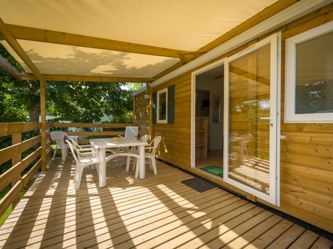 Mobilhome 6 personnes - Cottage Privilège - 2 chambres - TV - Lave-vaisselle