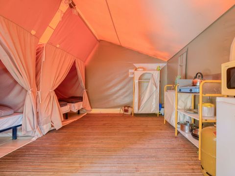 Tente 4 personnes - Insolite Nature Eco Lodge - 2 chambres- - Sans sanitaires