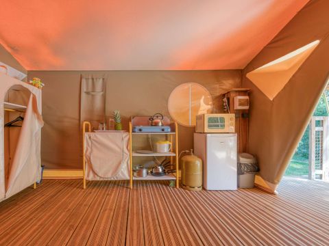 Tente 4 personnes - Insolite Nature Eco Lodge - 2 chambres- - Sans sanitaires