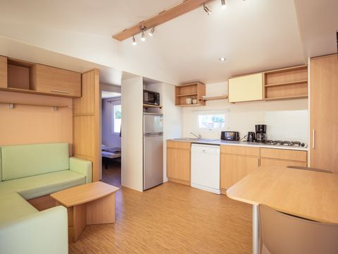 Mobilhome 8 personnes - Cottage Privilège - 3 chambres - TV - Lave-vaisselle