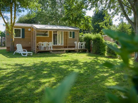 Mobilhome 8 personnes - Cottage Privilège - 3 chambres - TV - Lave-vaisselle