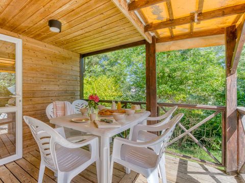 Mobilhome 6 personnes - Cottage Confort - 2 chambres - TV