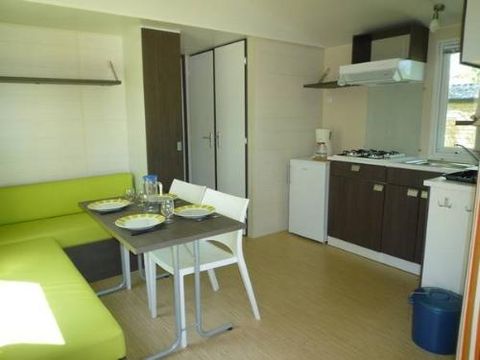 Mobilhome 6 personnes - Cottage Confort - 2 chambres - TV