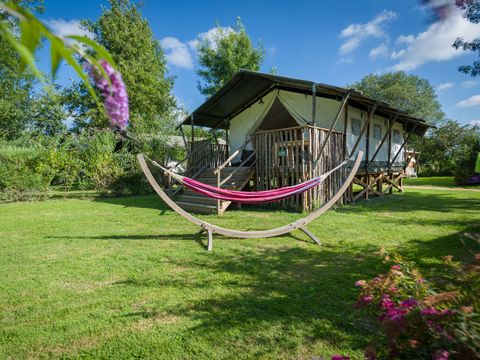 Tente 5 personnes - Insolite Premium Safari - 2 chambres - Avec sanitaires
