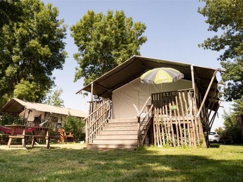 Tente 5 personnes - Insolite Premium Safari - 2 chambres - Avec sanitaires