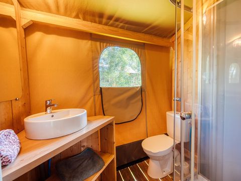 Tente 5 personnes - Insolite Premium Safari - 2 chambres - Avec sanitaires