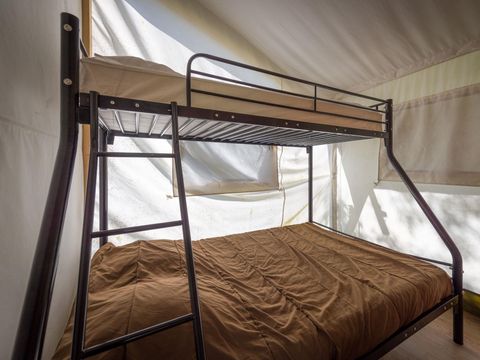 Tente 5 personnes - Insolite Premium Safari - 2 chambres - Avec sanitaires