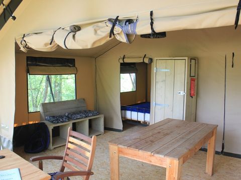 Tente 5 personnes - Insolite Nature Confort Lodge - 2 chambres - Sans sanitaires