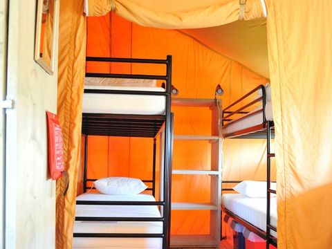 Tente 5 personnes - Insolite Nature Confort Lodge - 2 chambres - Sans sanitaires
