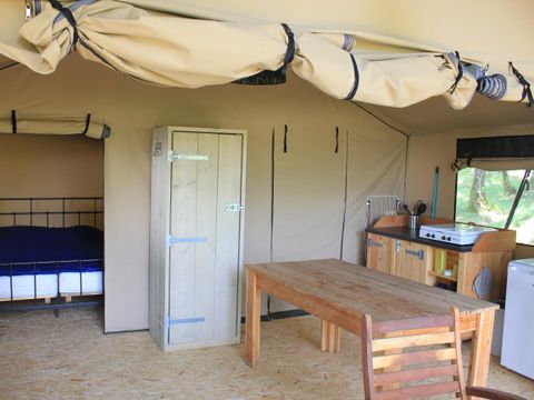 Tente 5 personnes - Insolite Nature Confort Lodge - 2 chambres - Sans sanitaires