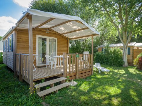 Mobilhome 2 personnes - Cottage Privilège - 1 chambre - TV