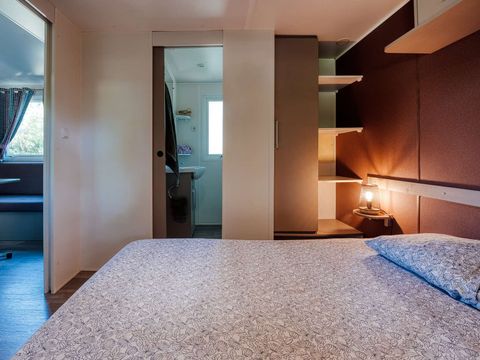 Mobilhome 2 personnes - Cottage Privilège - 1 chambre - TV