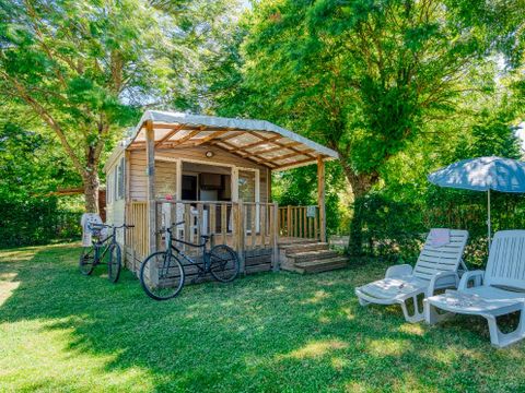 Mobilhome 2 personnes - Cottage Privilège - 1 chambre - TV