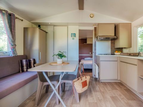 Mobilhome 2 personnes - Cottage Privilège - 1 chambre - TV